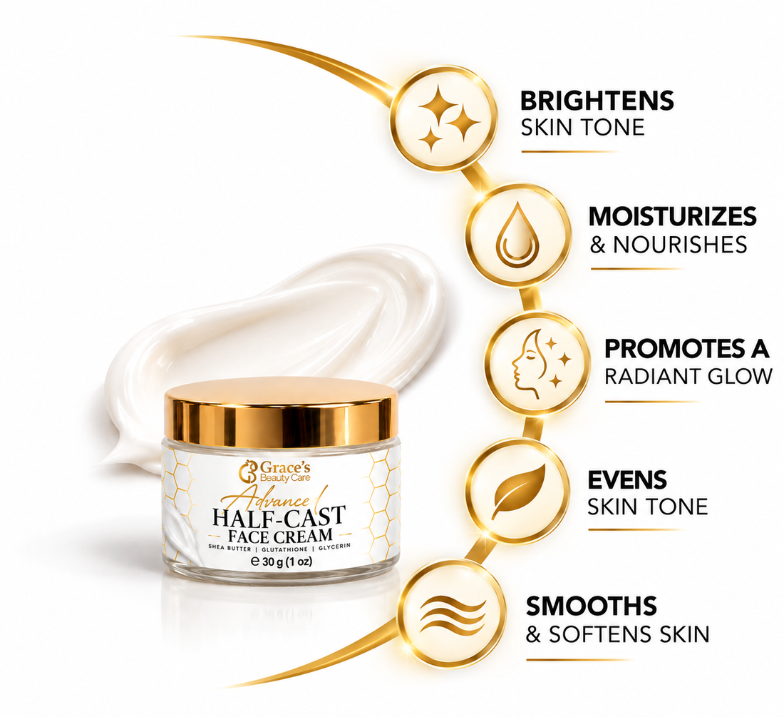 Advanced halfcast whitening face cream