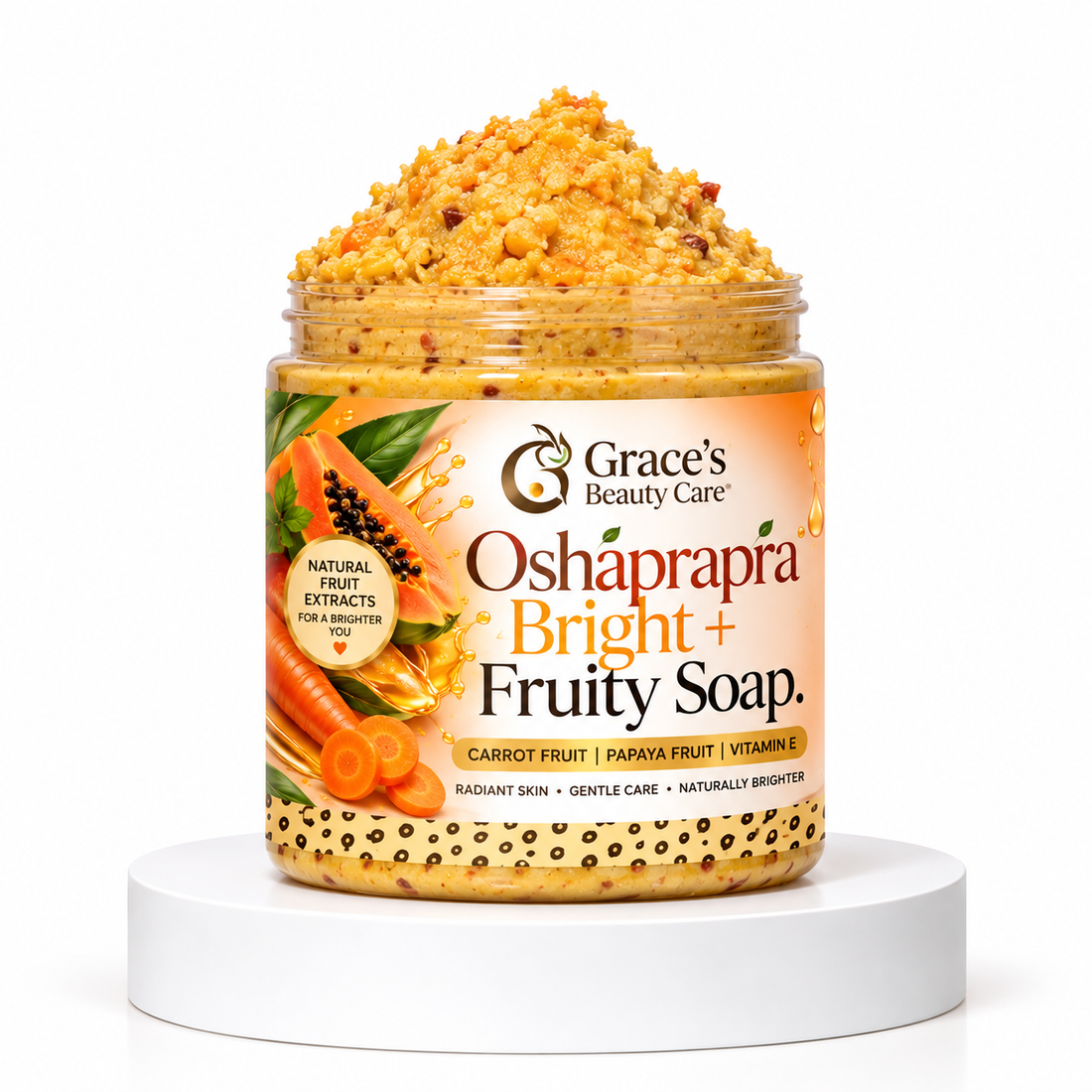 OShaprapra Bright & Fruity Body Soap