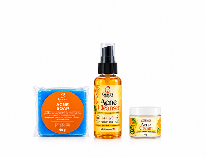 Acne pimples Set