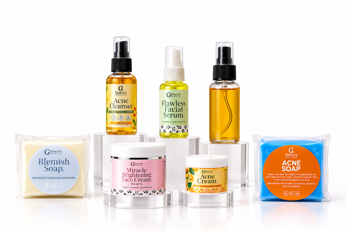Complete acne and dark spot remedies kit
