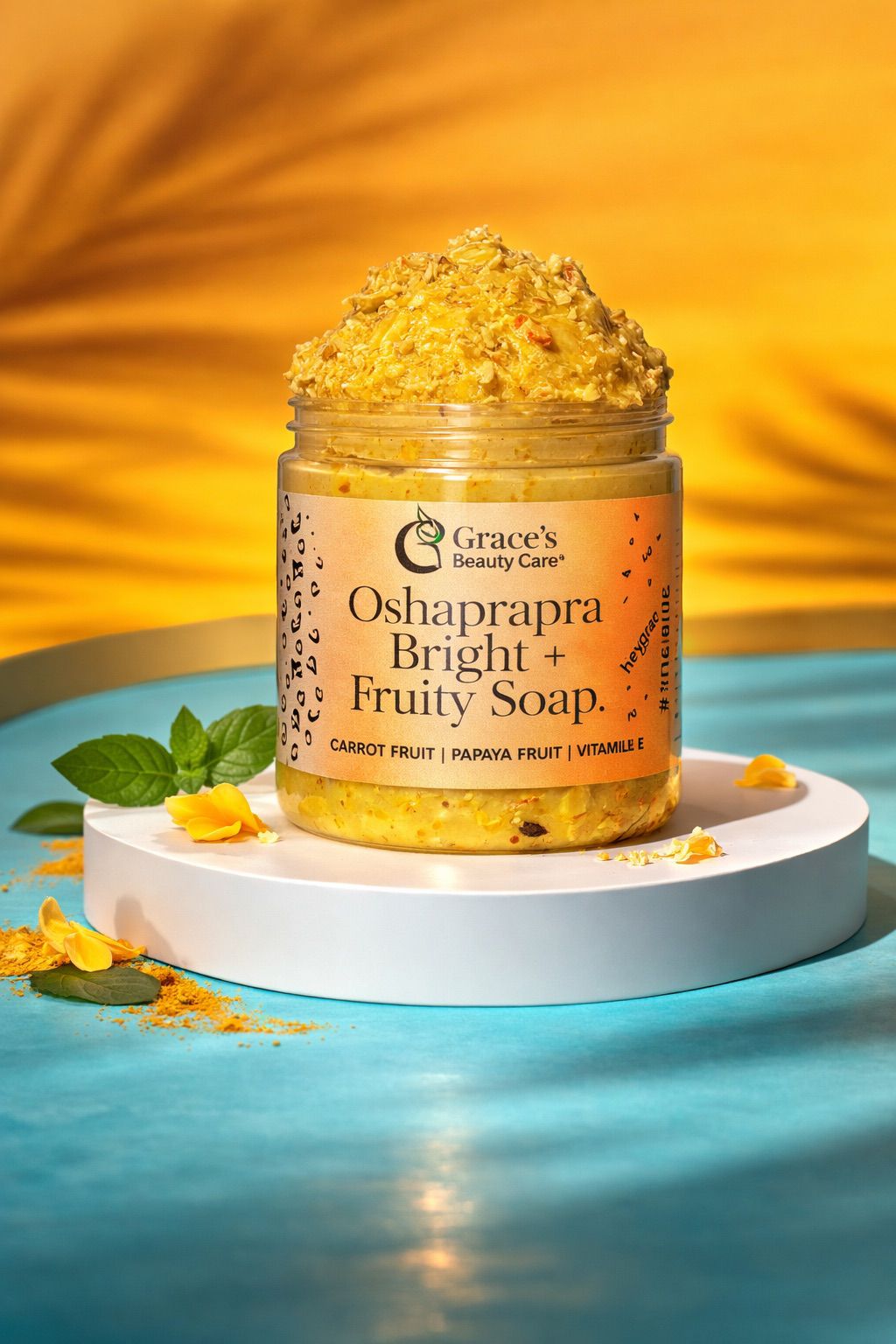 OShaprapra Bright & Fruity Body Soap