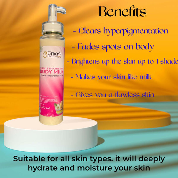 Bright + Body Milk, a skincare solution